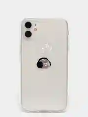 Черный силиконовый чехол для Айфон iPhone 11 Pro Max, чехол для Айфон с принтом