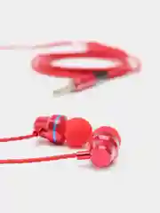 Черный наушники проводные