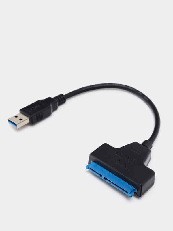 Кабель-переходник SATA-USB для подключения жестких дисков 2.5 и SSD к ...