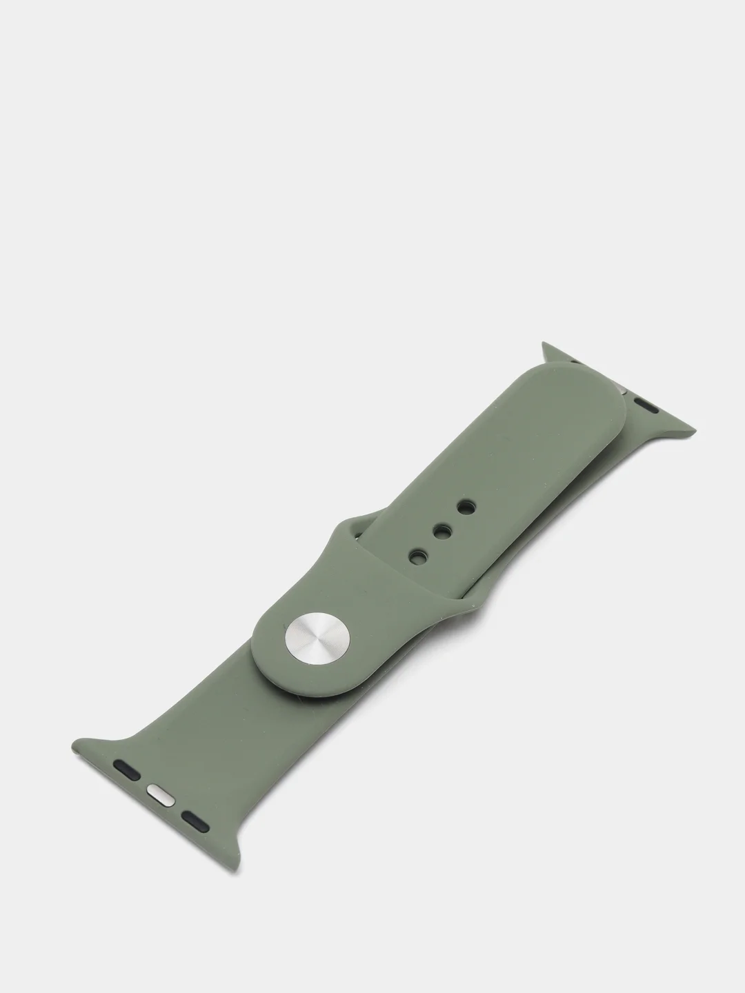 Лесной зеленый силиконовый ремешок для Apple Watch   38/40 42/44