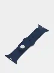 Темно-синий силиконовый ремешок для Apple Watch   38/40 42/44