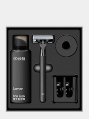 Набор для бритья Xiaomi Huanxing Lemon Razor (пена, подставка, бритвенный станок), H300-6