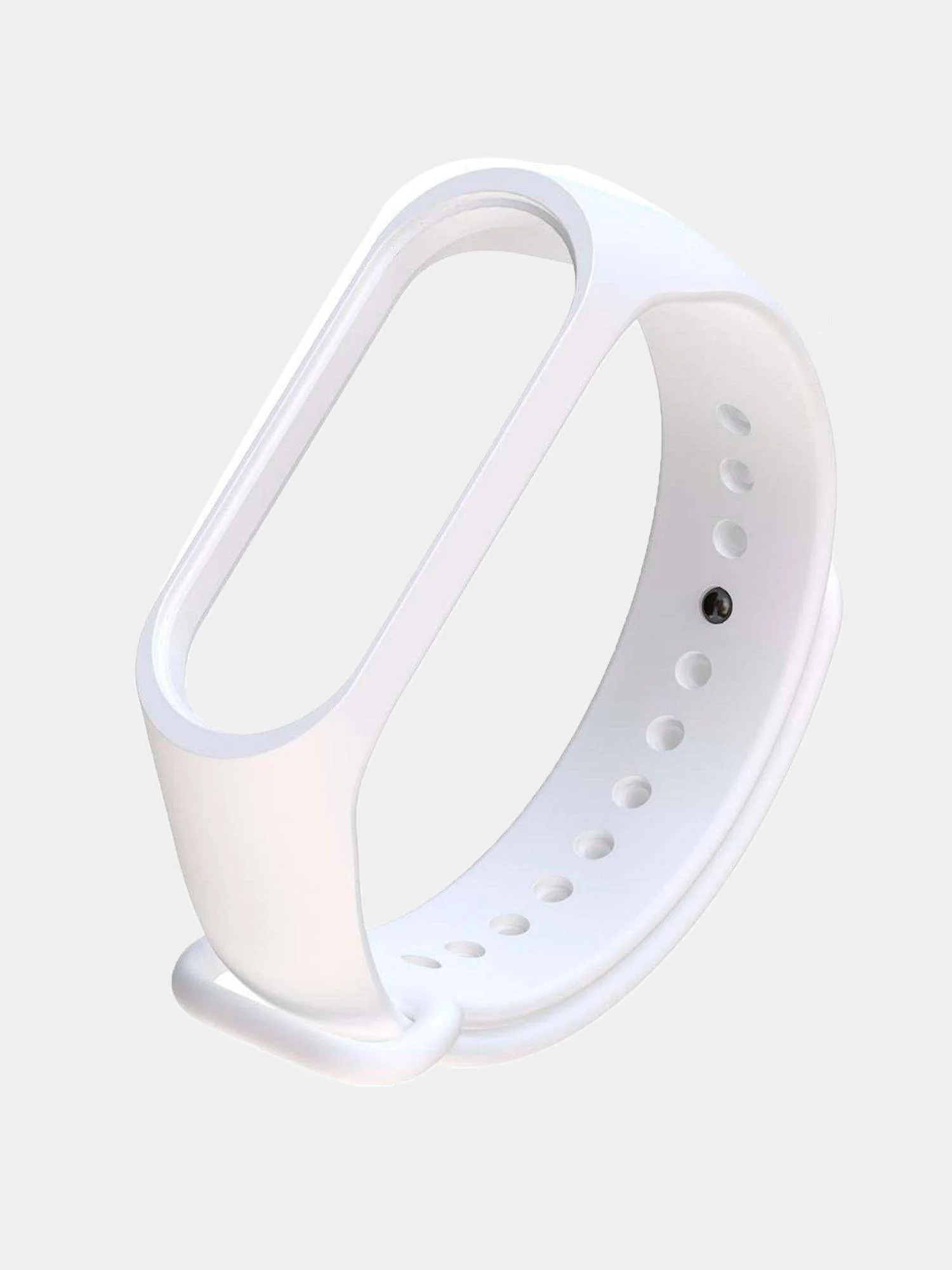 Белый ремешок для браслета Mi Band 5 6