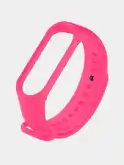Розовый ремешок для браслета Mi Band 5 6