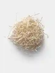 Бежевый наполнитель для подарочной упаковки (коробки, пакета) / handmade товаров. Бумажная стружка