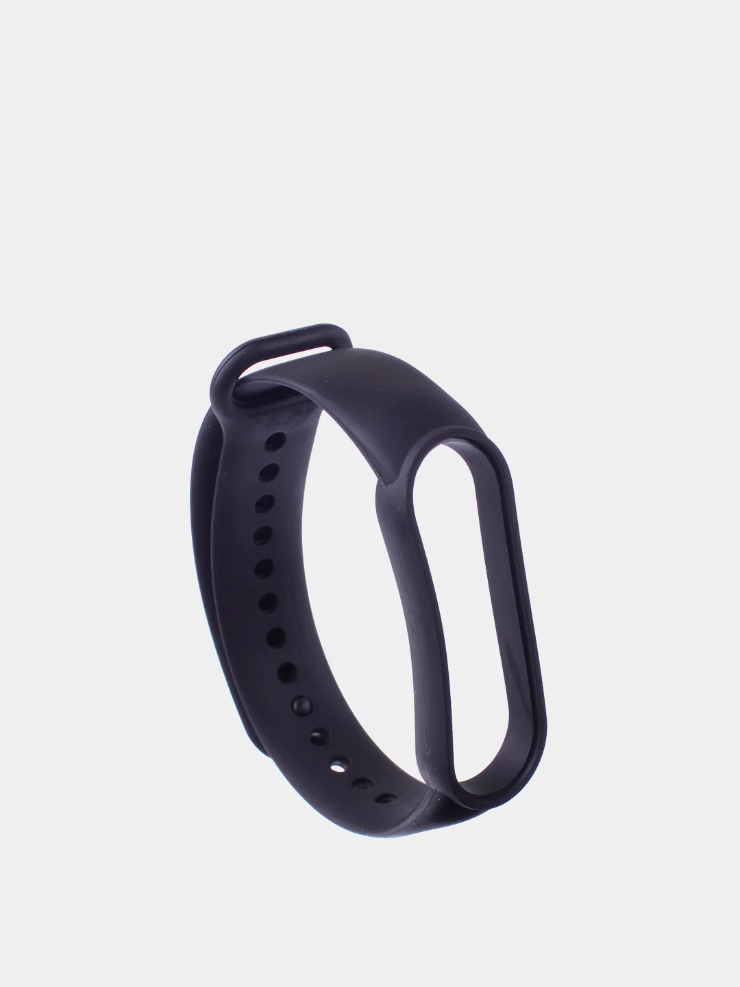 Черный ремешок для фитнес браслета Xiaomi Miband 5, Miband 6