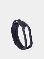 Черный ремешок для фитнес браслета Xiaomi Miband 5, Miband 6