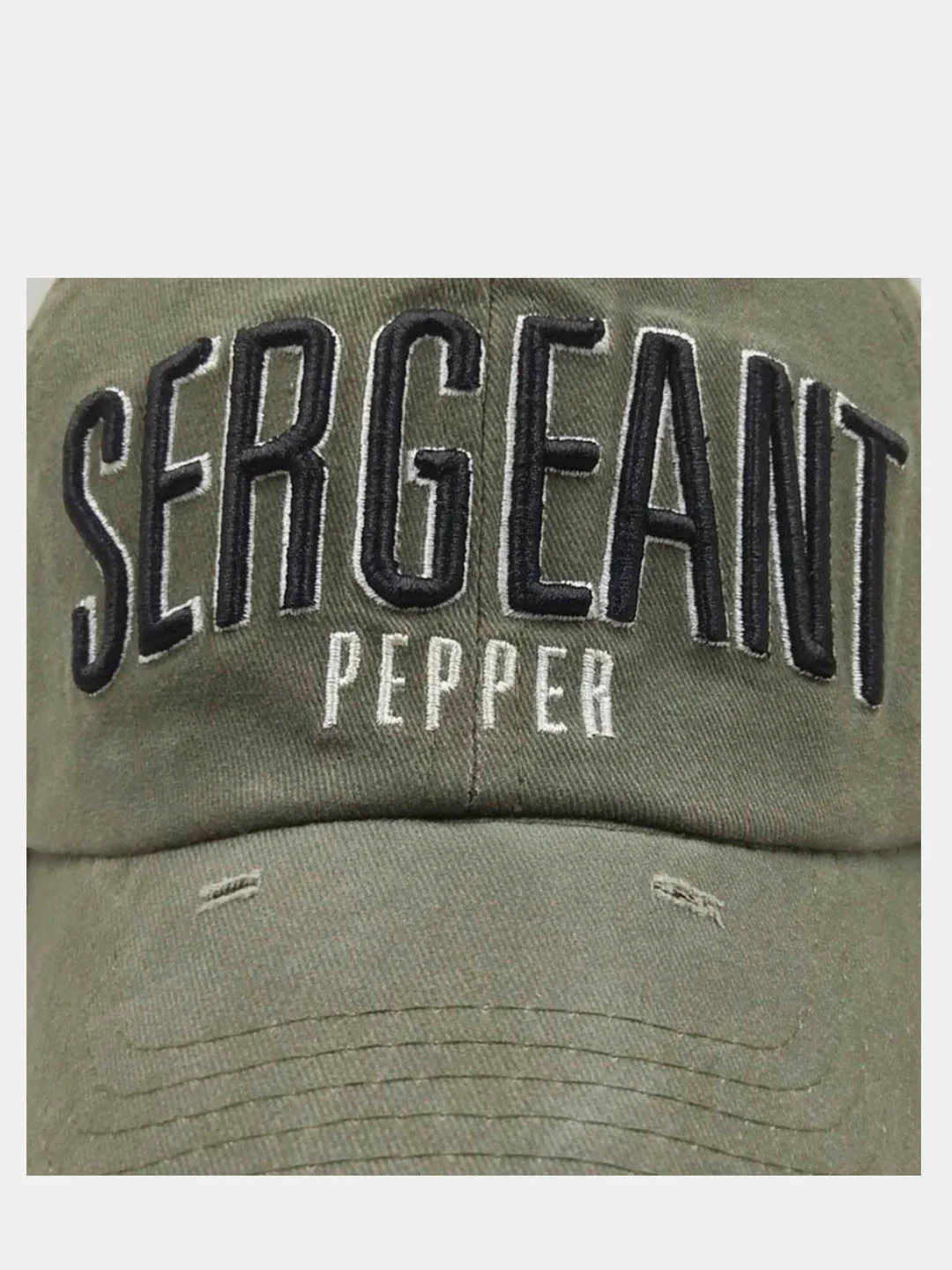 Багровый бейсболка SERGEANT