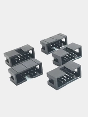 Разъем на плату, 10 контактов, BH-10 (IDC-10MS), 5 штук
