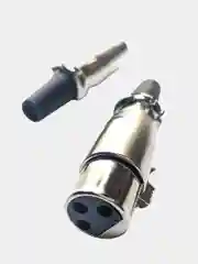 Микрофонный разъем XLR, гнездо на кабель