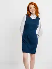 Синий сарафан