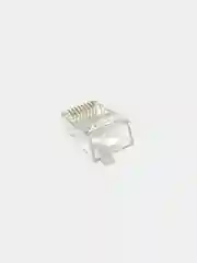 10 штук коннектор RJ-45 RJ45 8P-8C CAT5e, интернет разъем, 8 контактов, прозрачный LAN