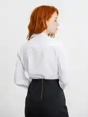 Блузка белая