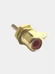 Разъем RCA гнездо тюльпан на корпус RP-1 красный