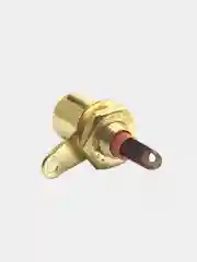 Разъем RCA гнездо тюльпан на корпус RP-1 красный
