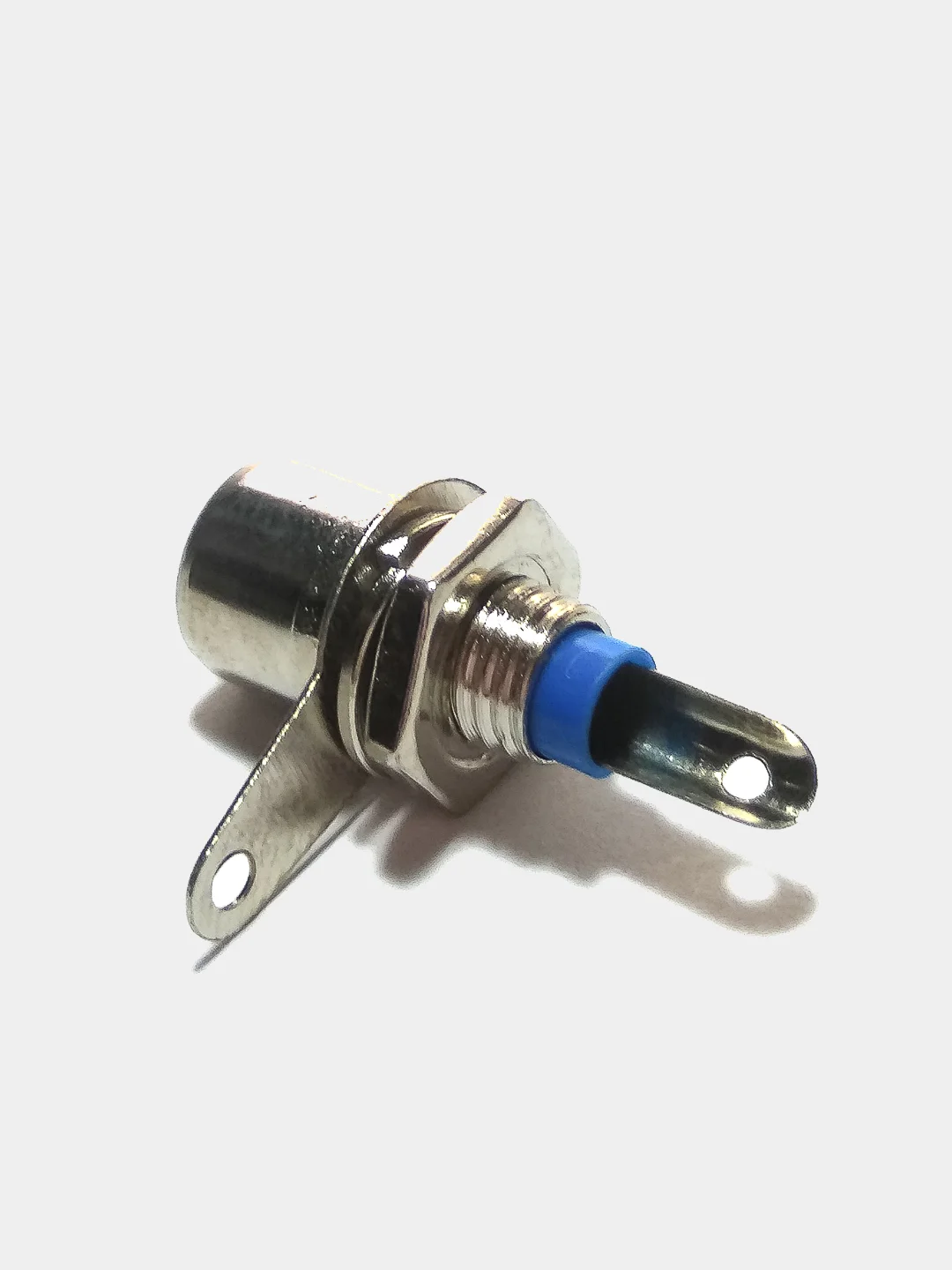 Разъем RCA гнездо тюльпан на корпус RP-1 синий