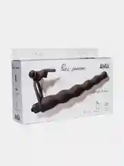Вибронасадка для двойного проникновения Lola Games Pure Passion с клиторальной стимуляцией