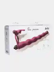 Вибронасадка для двойного проникновения Lola Games Pure Passion с клиторальной стимуляцией