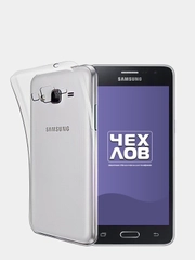 Чехол для Samsung Galaxy J3 2016 / J310 прозрачный силиконовый