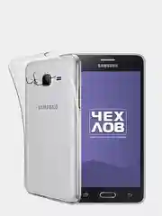 Чехол для Samsung Galaxy J3 2016 / J310 прозрачный силиконовый