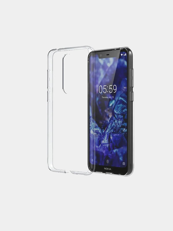 Силиконовый чехол для Nokia 3.1 / 7 plus