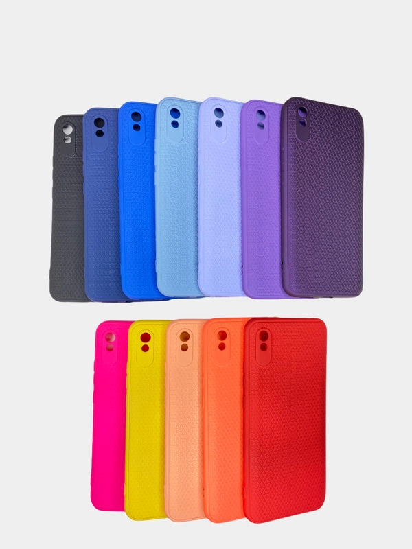 Чехол Xiaomi Redmi 9A, Сяоми Редми 9А чехол силиконовый рифленый