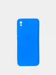 Синий чехол Xiaomi Redmi 9A, Сяоми Редми 9А чехол силиконовый рифленый