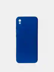 Темно-синий чехол Xiaomi Redmi 9A, Сяоми Редми 9А чехол силиконовый рифленый