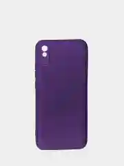 Фиолетовый чехол Xiaomi Redmi 9A, Сяоми Редми 9А чехол силиконовый рифленый