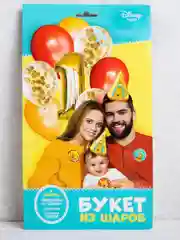 Набор для оформления праздника Baby "Медвежонок Винни и его друзья!", колпачки, наклейки