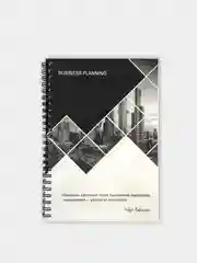 Блокнот-ежедневник мотивационный на пружине А5, недатированный, 200 стр