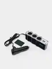 Разветвитель прикуривателя на 3 выхода+USB 12/24В