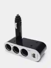 Разветвитель прикуривателя на 3 выхода+USB 12/24В