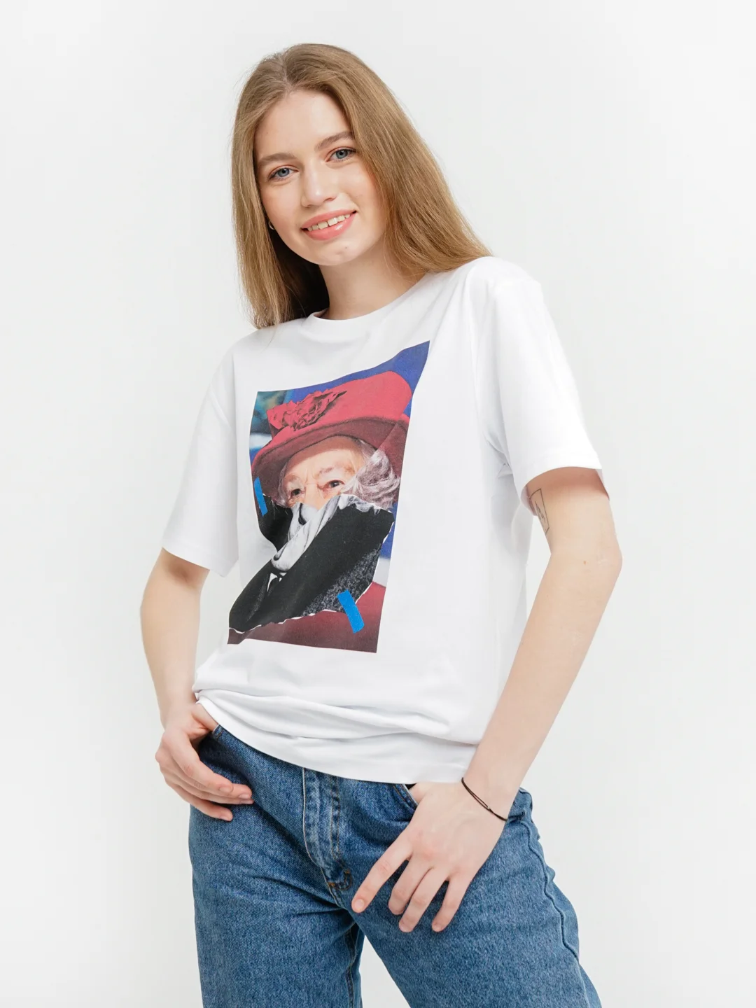 Футболка INDEPENDENT REPABLIC Белый/Энштейн