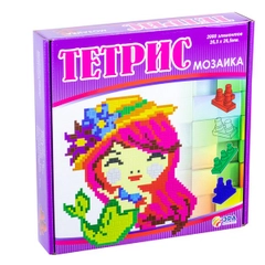 Развивающая игра "Тетрис-мозаика" "Русалочка" , фабрика игрушек ЭРА