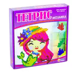 Развивающая игра "Тетрис-мозаика" "Русалочка" , фабрика игрушек ЭРА