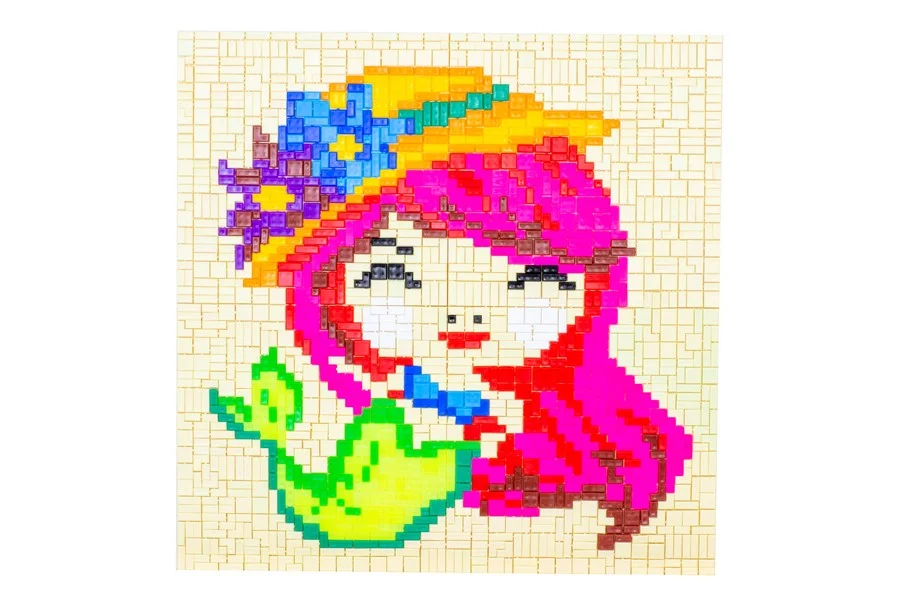 Развивающая игра "Тетрис-мозаика" "Русалочка" , фабрика игрушек ЭРА