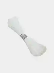 Шнур хозяйственный, красный, белый, 15 м