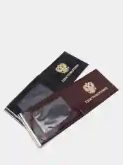 Обложка для удостоверения с зажимом для денег