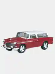 Багровый 1955 Chevy Nomad KINSMART KT5331D