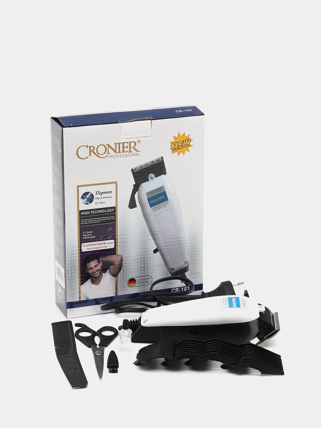 Машинка для стрижки волос CRONIER CR-103 купить по цене 899 ₽ в ...