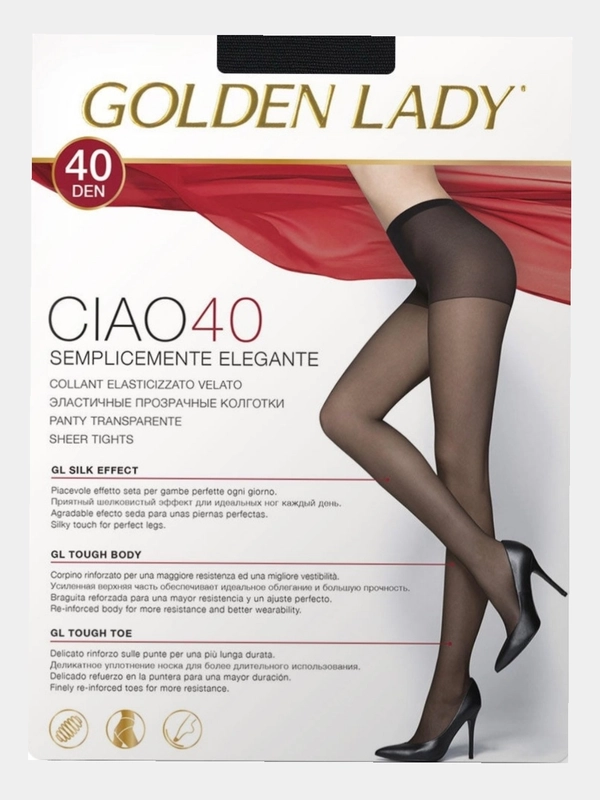 Колготки эластичные, Golden Lady Ciao 40 den
