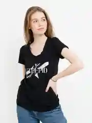 Черный футболка INTREPID Черный