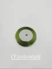 Оливковый лента атласная, 12 мм, бобина 22 м