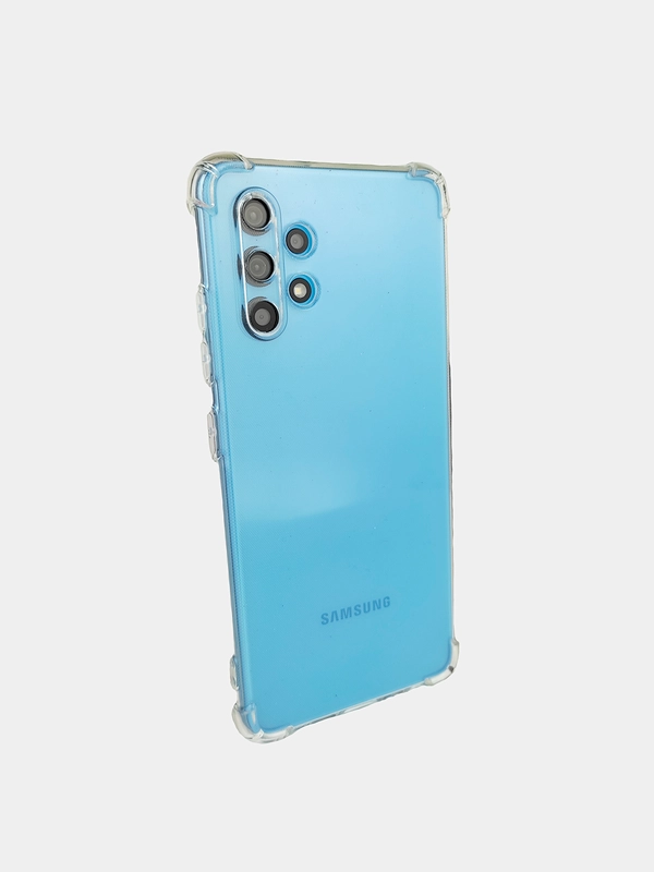 Samsung Galaxy A32 силиконовый Чехол с защитой углов и камеры плотный