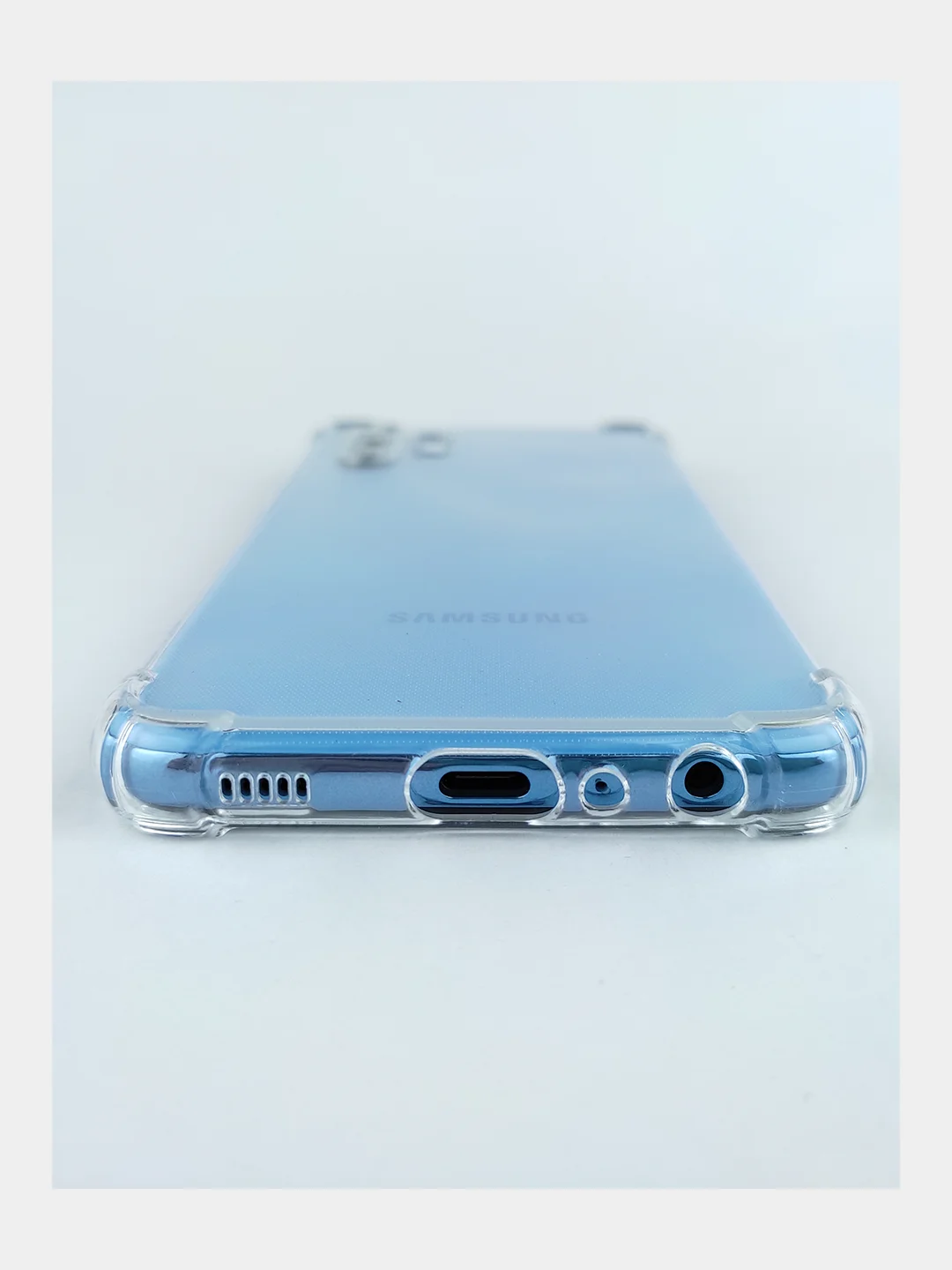 Samsung Galaxy A32 силиконовый Чехол с защитой углов и камеры плотный