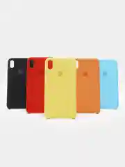 Чехол Silicone Case для IPhone XS Max с открытым низом