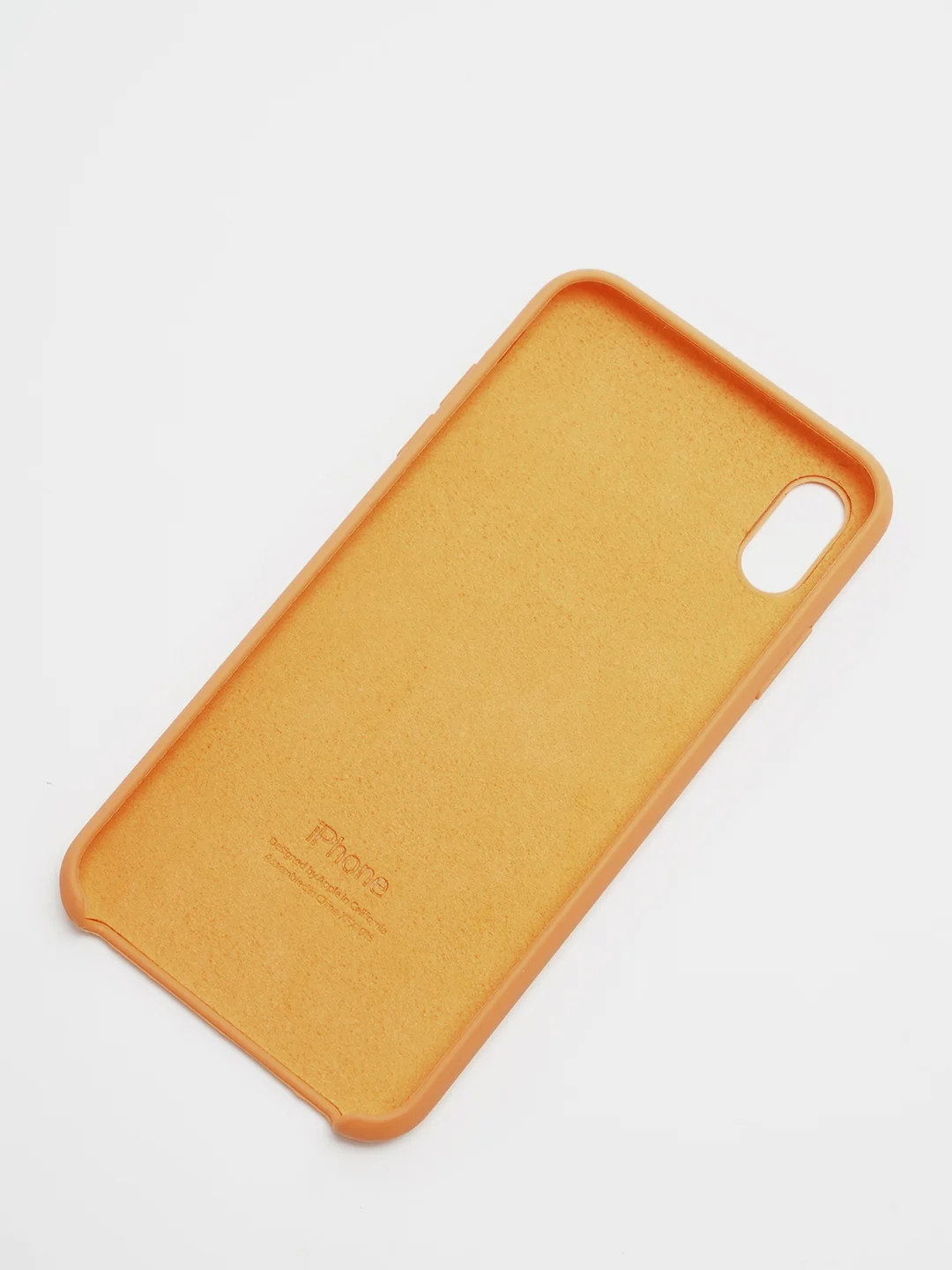 Чехол Silicone Case для IPhone XS Max с открытым низом