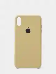 Терракотовый чехол Silicone Case для IPhone XS Max с открытым низом