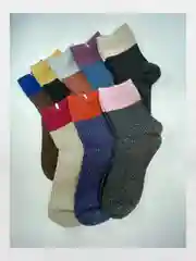 Носки удлиненные блестящие
